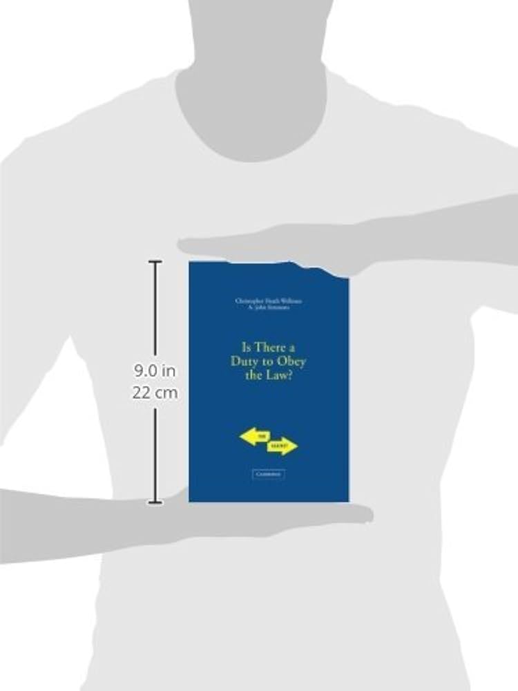 Amazon.com: Is There a Duty to Obey the Law? (For and Against