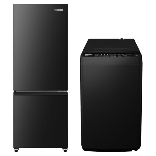 ✳️Hisenseノンフロン冷蔵庫 ☆2023年製☆162L☆ミラーブラック