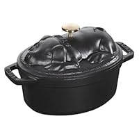Amazon｜staub ストウブ 「 ピギー ココット グレー 17cm 」 両手 鋳物