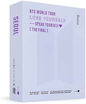 Amazon.co.jp: BTS WORLD TOUR 'LOVE YOURSELF : SPEAK YOURSELF' [THE