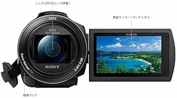 Amazon.co.jp: SONY ビデオカメラ FDR-AX55 4K 64GB 光学20倍 ブラック