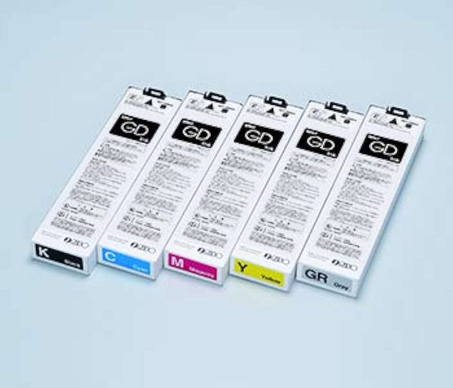 理想科学工業 オルフィス GDシリーズ F カートリッジ 5色セット 理想