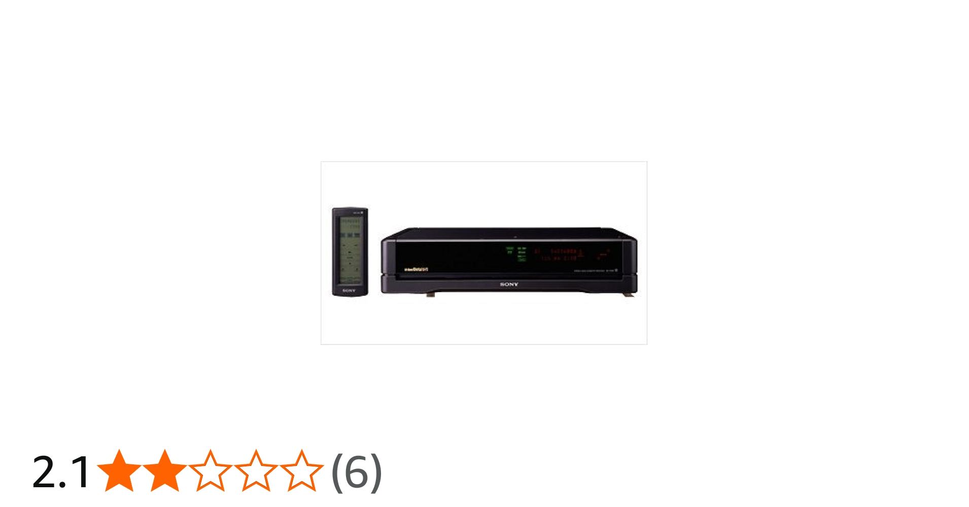 SONYのSLー2100（動作美品）少難あり SONYのSLー2100（希少