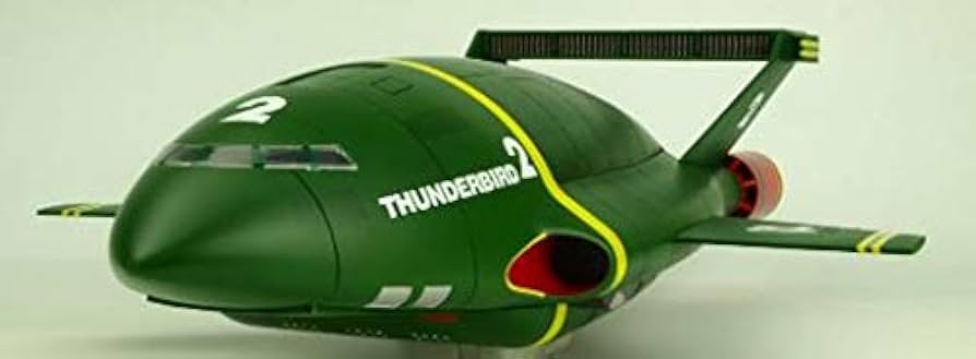 Amazon.co.jp: AMIE 1/200 サンダーバード2号 スタンド付き 完成品