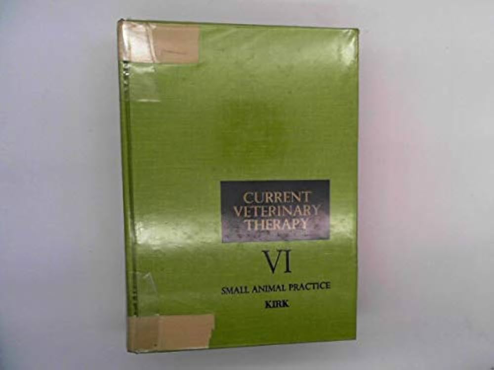 Current Veterinary Therapy: Robert W Kirk (Editor): 9780721654706