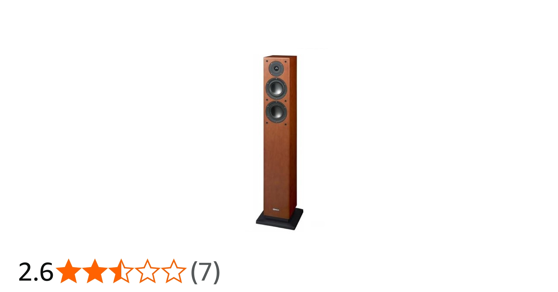 Amazon.co.jp: Denon トールボーイスピーカー (1台) 木目 SC-T33SG-M