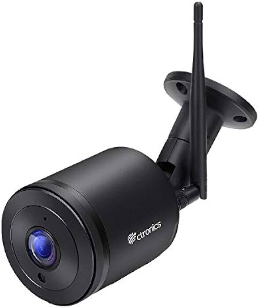 Amazon.co.jp: Ctronics 防犯カメラ 屋外 WIFI HD1080P 音声通話 広角