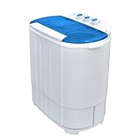 Amazon | サンパーシー 小型洗濯機 二槽式 洗濯容量3.6kg 脱水容量2kg