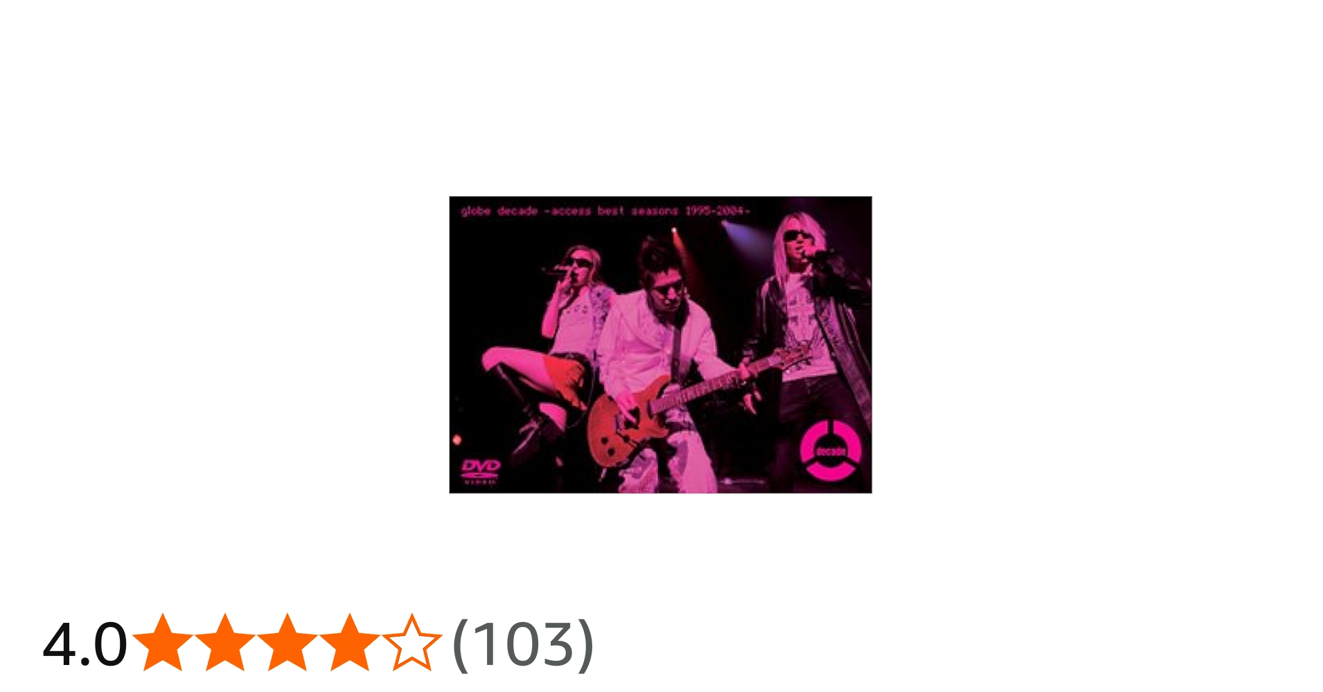 Amazon.co.jp: globe decade-access best seasons 1995-2004- [DVD