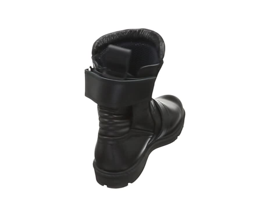 Amazon.co.jp: カドヤ(KADOYA) バイク用レザーブーツ BLACK ANKLE