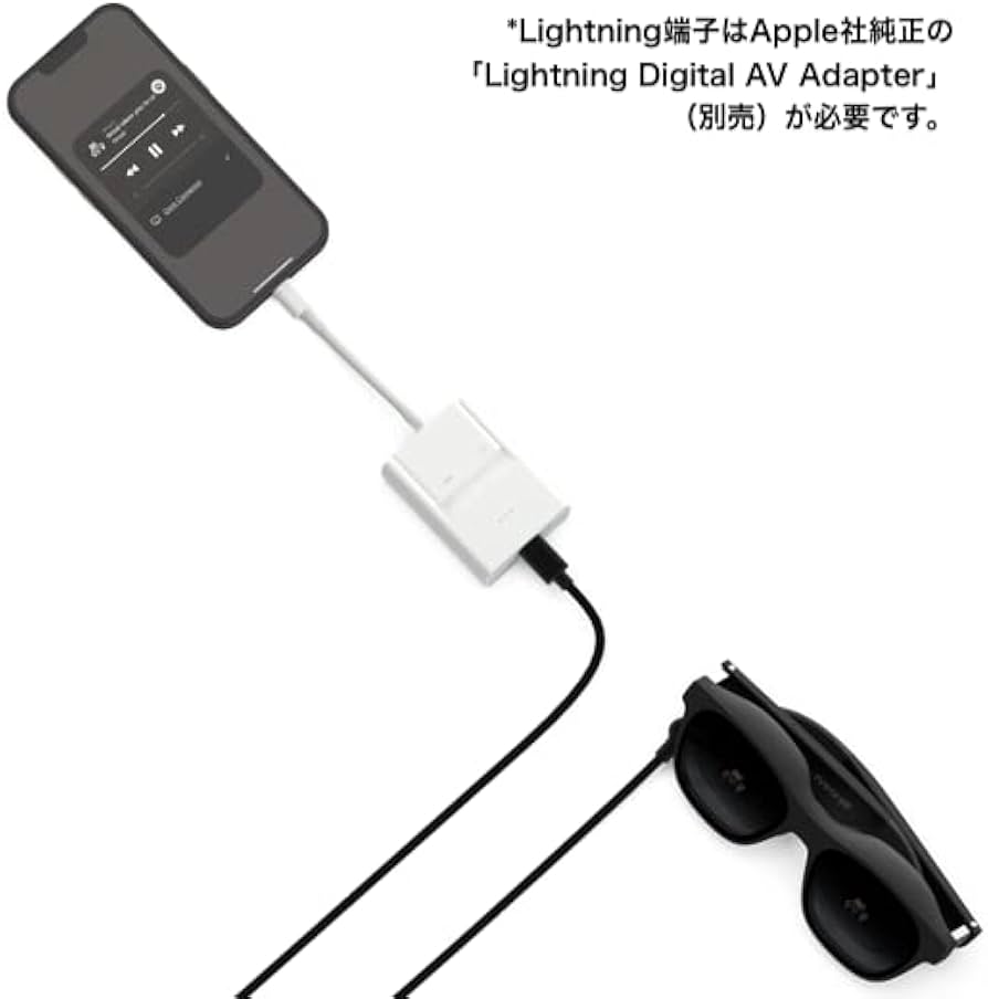 Amazon.co.jp: Nreal Adapter/NR-7100AGL / ARグラス/スマートグラス