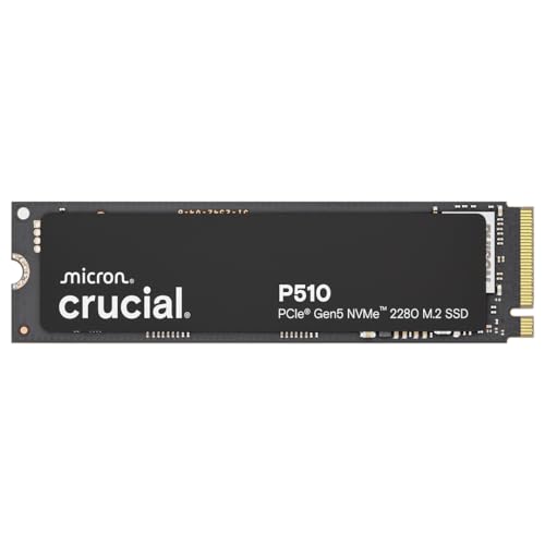 Amazon | Crucial P510 1TB Gen5 NVMe SSD 最大11,000MB/秒 PCIe 5.0 M