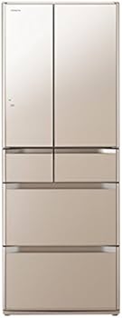 Amazon.co.jp: 日立 475L 6ドア冷蔵庫（クリスタルシャンパン）HITACHI