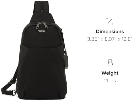 TUMI Voyageur Kileen Convertible Sling - Black/Gunmetal, Black