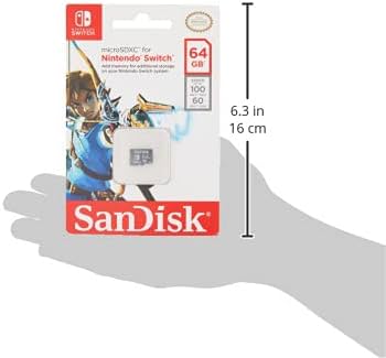 Amazon.com: SanDisk 64GB microSDXC UHS-I card for Nintendo Switch