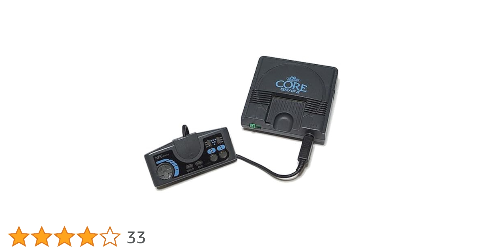 希少・レア品】PCエンジンコアグラフィックスⅡ ボンバーマンソフト付