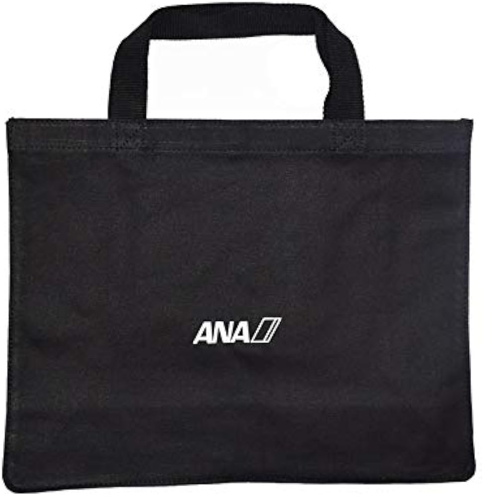 Amazon | [MARUSHO] ANA トートバッグ ブラック 全日空 ボーイング 787