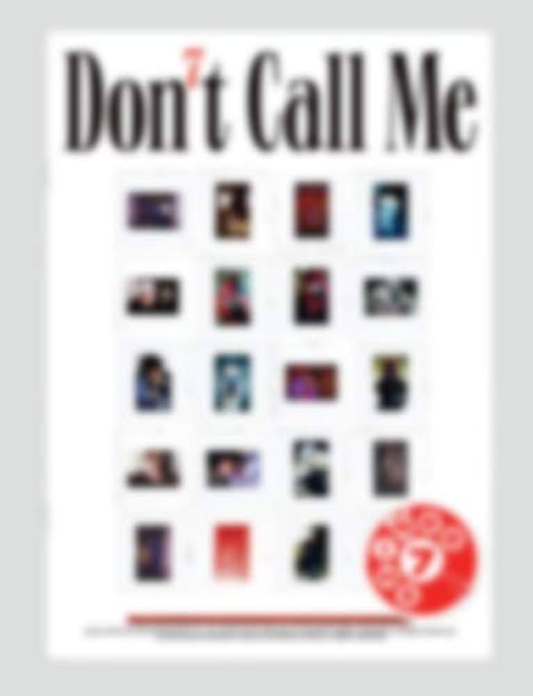 Shinee - Don't Call Me [Photobook ver.] (Vol.7) Album+Folded