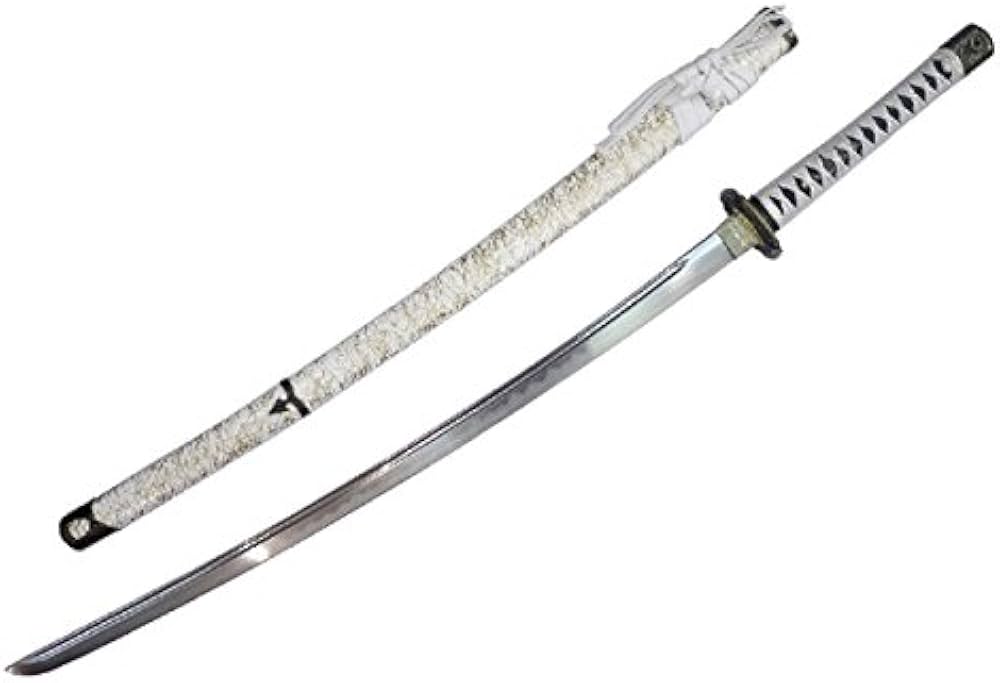 Amazon.co.jp: 模造刀（美術刀）コンクリートオリジナル 沖田総司拵 雪