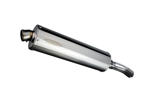 Amazon | DELKEVIC スリップオン エキゾースト マフラー / 楕円形