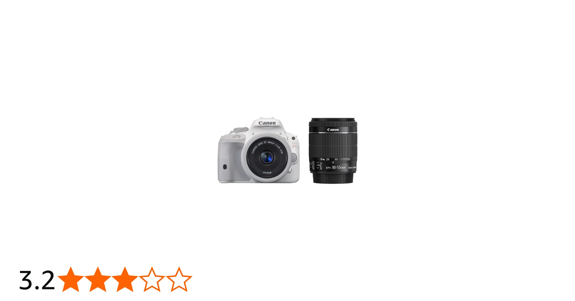 Amazon | Canon デジタル一眼レフカメラ EOS Kiss X7(ホワイト) ダブル