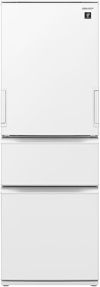シャープ SHARP ノンフロン冷凍冷蔵庫 SJ-PW37K-W 2024年製 シャープ