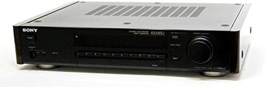Amazon.co.jp: SONY ソニー ST-S333ESJ ブラック FM/AMステレオ
