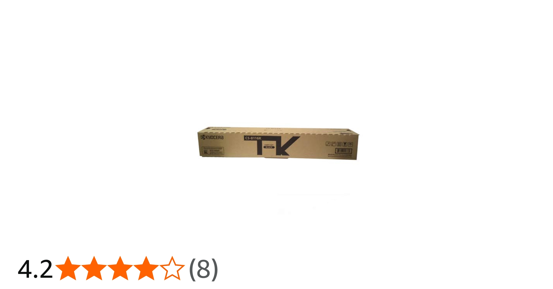 Amazon.co.jp: 京セラ(KYOCERA) トナーカートリッジ 純正品 CS-8116K