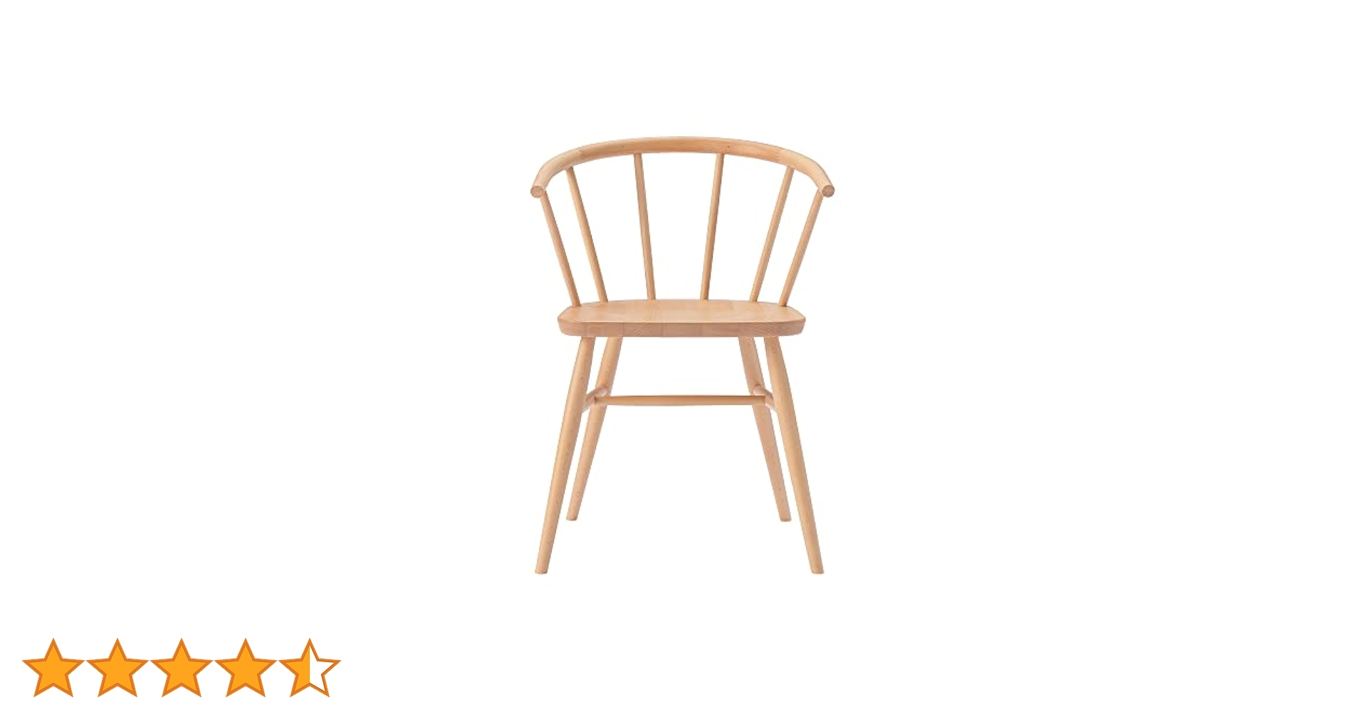 kounonnon】【4脚のうち③】 無印良品 ブナ材アームチェア kounonnon