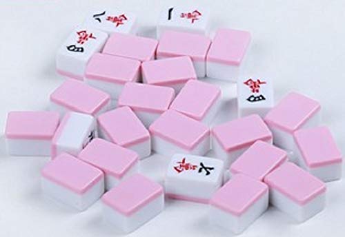 ☆レア☆未使用☆ ピンク色 麻雀牌 ☆レア☆未使用☆ ピンク色 麻雀牌