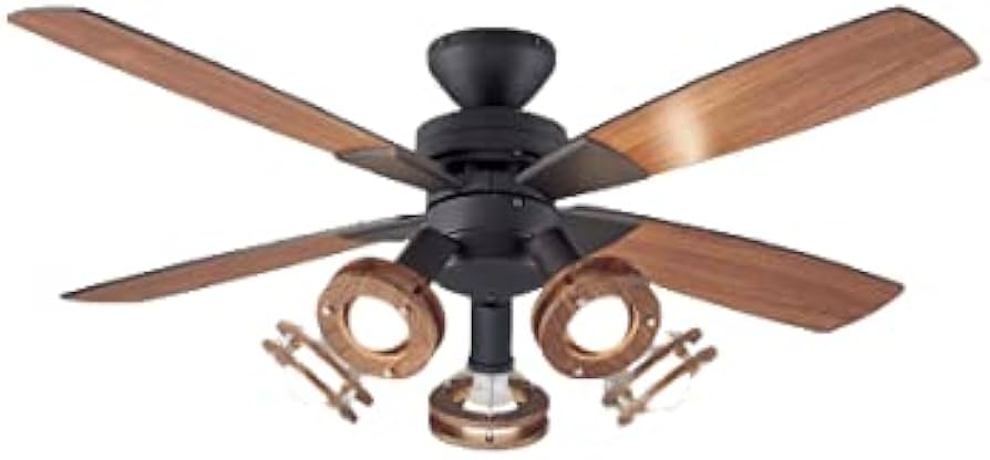 Amazon | 大光電機(DAIKO) LEDシーリングファン 灯具可動 LED電球7.4W