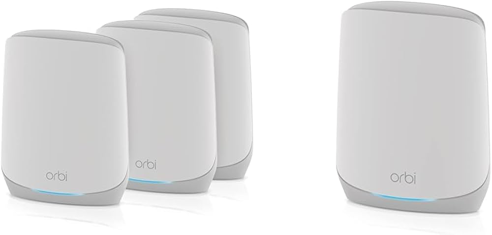 Amazon.co.jp: NETGEAR Orbi WiFi6 メッシュWiFi AX5400 4台セット