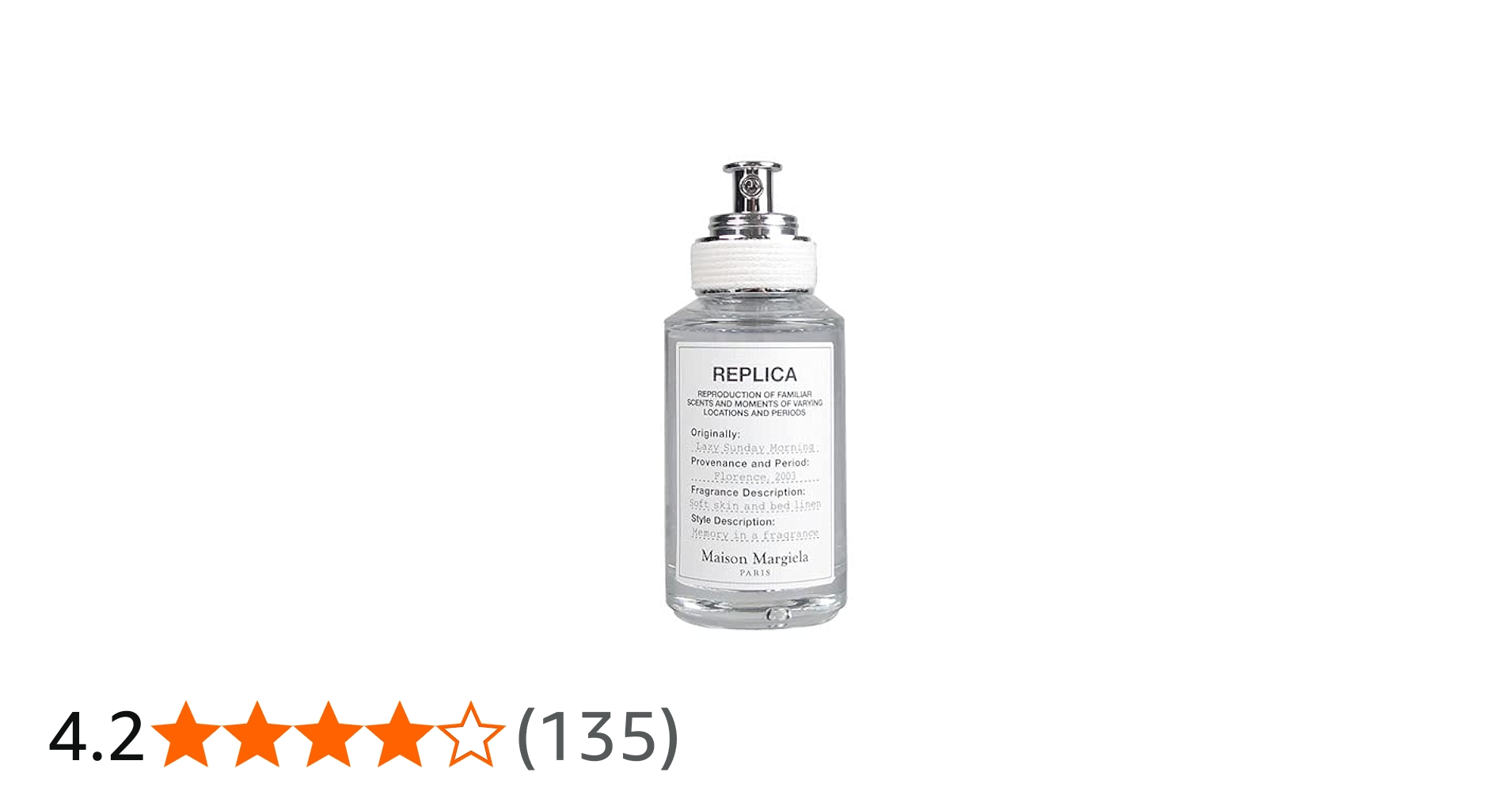 Amazon.co.jp: メゾン マルジェラ レプリカ オードトワレ レイジー