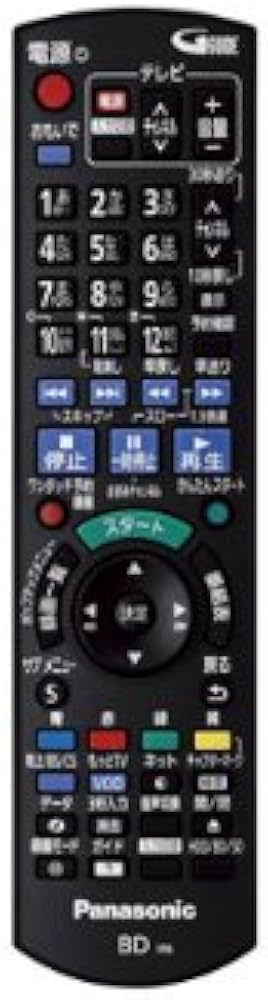 Amazon.co.jp: Panasonic ブルーレイディスクレコーダー用リモコン