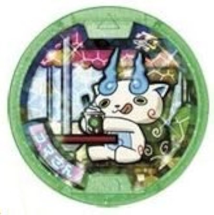 Amazon | 【妖怪メダル】限定)コマさん(ゲラポスティニ付属)/Zホロ(緑