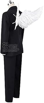 Amazon.co.jp: [UD] チェンソーマン 天使の悪魔 コスプレ衣装+羽+髪