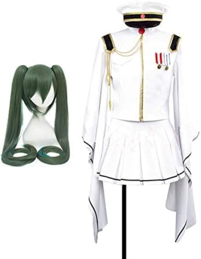 Amazon.co.jp: [HOUKIG] VOCALOID 千本桜 白初音ミクMIKU コスプレ衣装