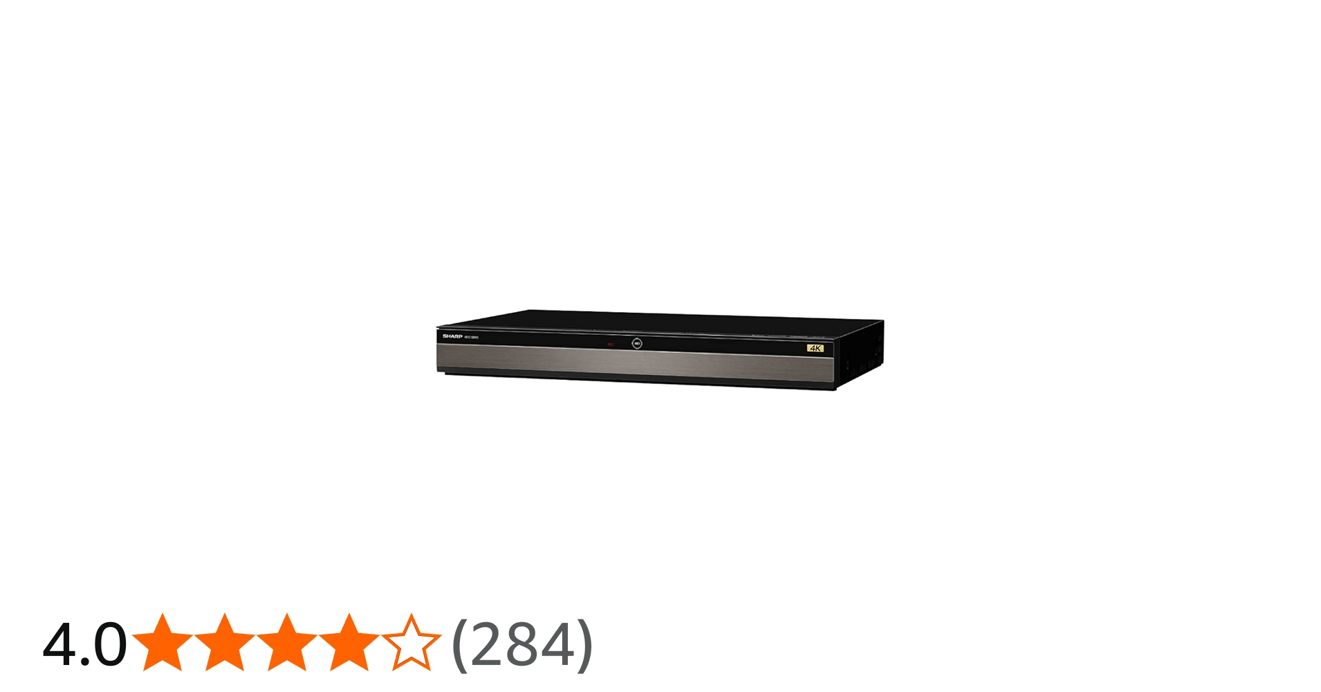 Amazon.co.jp: シャープ 1TB 2番組同時録画 4K ブルーレイレコーダー