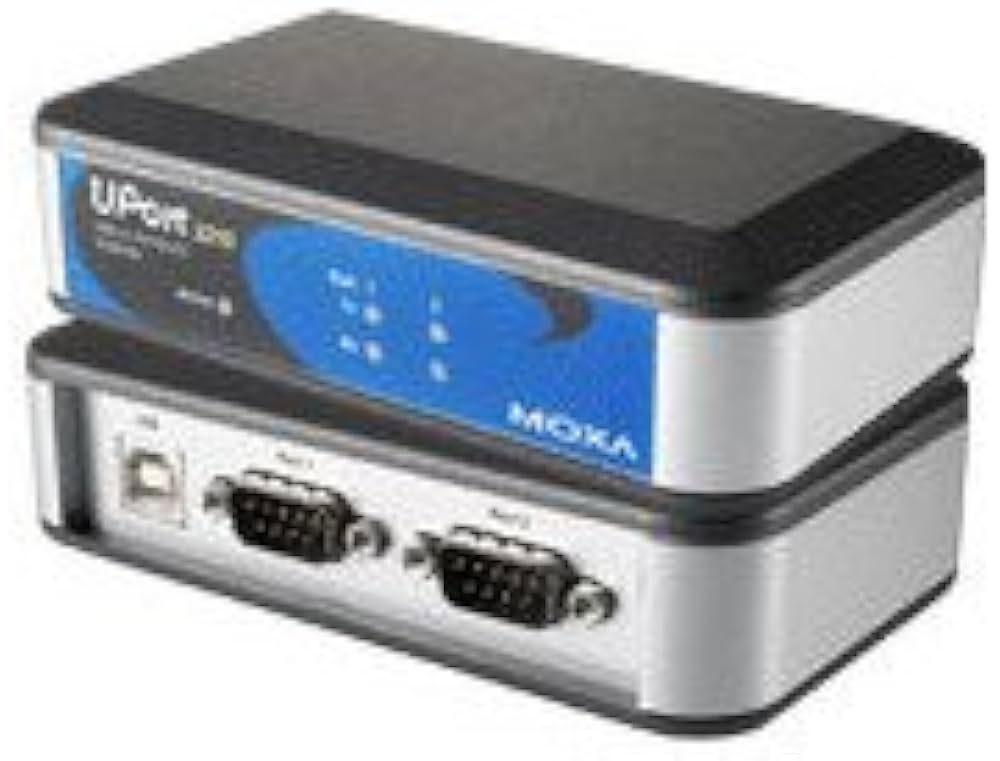 Amazon | MOXA UPort 2210 2ポート USB - シリアルコンバータ、RS-232