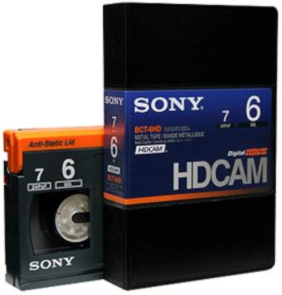 Amazon | SONY BCT-6HD HDCAMテープ スモールカセット 6分 1本 | Sony