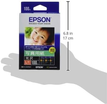 Amazon | エプソン EPSON 写真用紙[光沢] L判 100枚 KL100PSKR