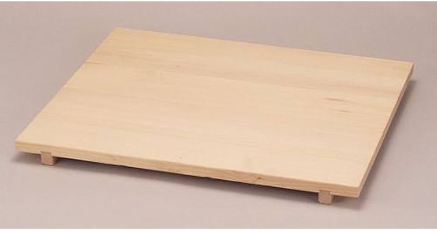 年越しそば・うどん手打ちのし板＆麺棒木製長さ90cm✖83cm高さ7.5cm