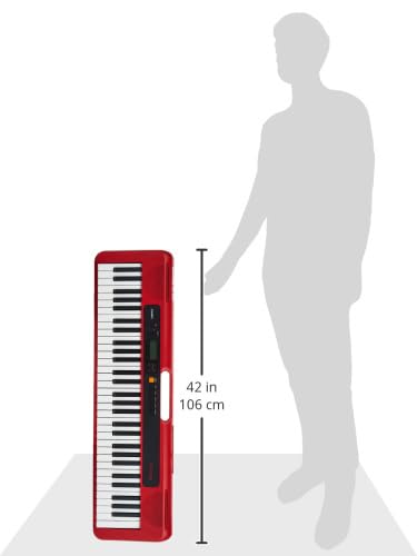 Amazon.com: Casio Casiotone CT-S200RD – 61-Key Portable Keyboard