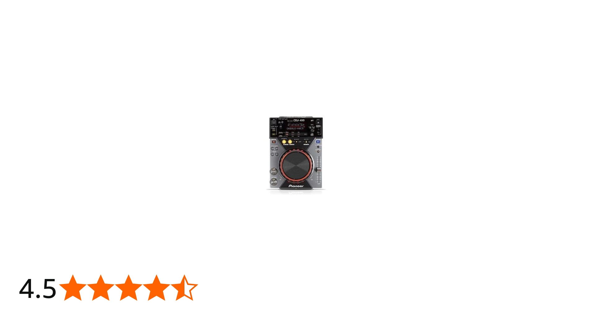 Amazon | PERFORMANCE CD PLAYER CDJ-400 | DJコントローラー | 楽器