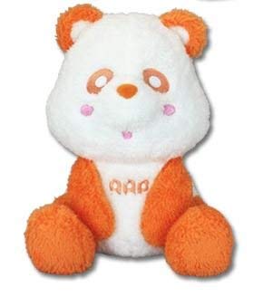 Amazon.co.jp: AAAえ～パンダ ふさふさBIGぬいぐるみ1 橙 オレンジ