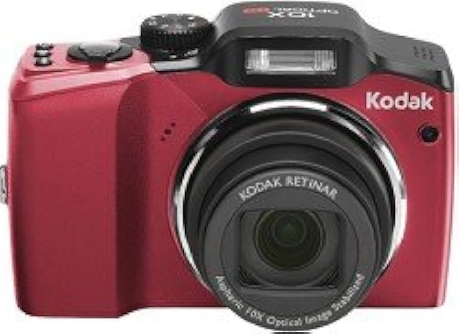 Amazon.com : Kodak Easyshare Z915 Digital Camera (Red) : Point And