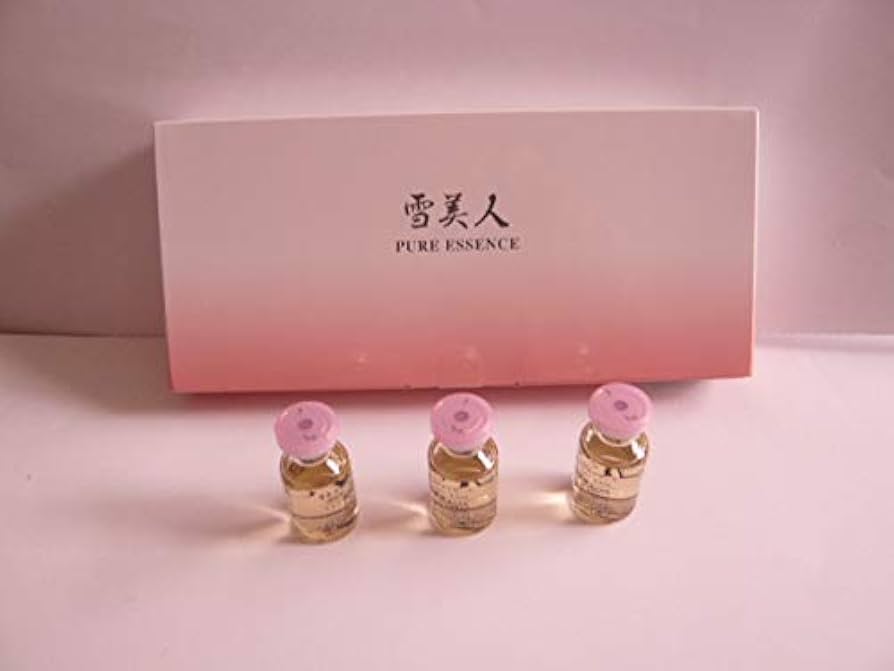 Amazon.co.jp: 雪美人ピュアエッセンス（美容液）6.5mlx6本入り