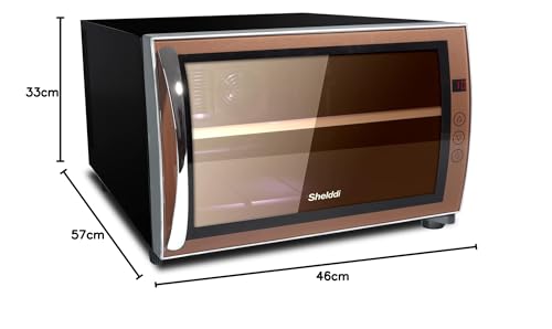 Shelddi - 小型冷蔵庫 23L 静音 おしゃれ 省エネ ミニ電子冷蔵庫