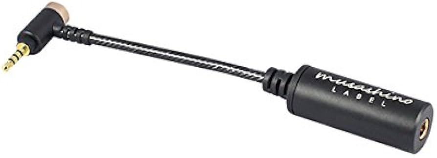 Amazon | musashino LABEL 4.4mm5極バランスメスプラグ→2.5mm4極