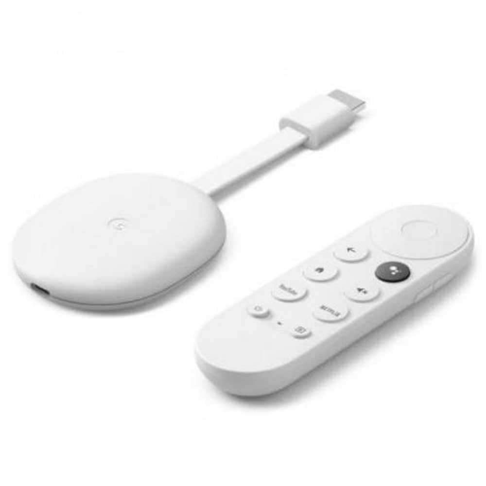 Google Chromecast with Google TV 4K white: Buy Online at Best